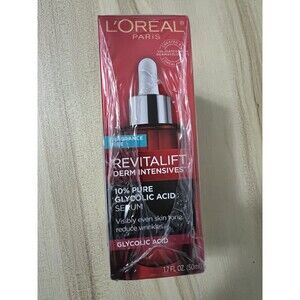 3 Pack L’Oreal Revitalift Derm Intensives 10% Pure Glycolic Acid Serum – 1.7 oz